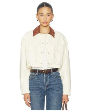 Free People X We The Free Martha Workwear Jacket - Blue