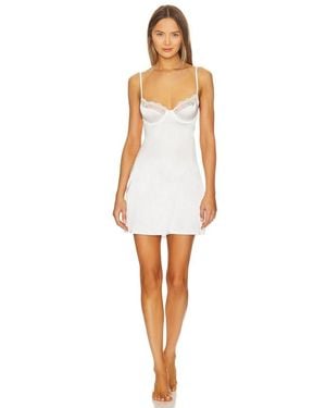 KAT THE LABEL Sienna Slip - White