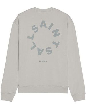 AllSaints Tierra Crew Neck Sweatshirt - ホワイト