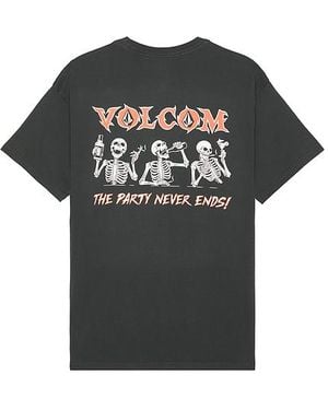 Volcom Langarmshirt Never Ends - Schwarz