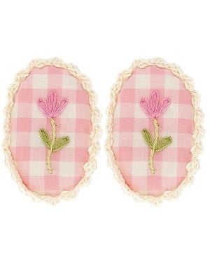 Wild Wawa Crochet Clip Set - Pink