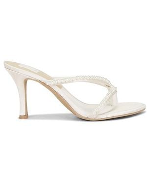 Dolce Vita Tacón Liano Pearl En Color Ivory Talla (También En 6, 7, 7.5, 8, 9) - Blanco