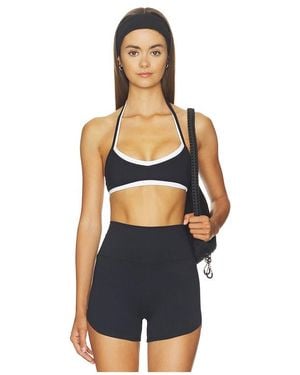 WellBeing + BeingWell Flowwell Leni Layered Sports Bra - Blue