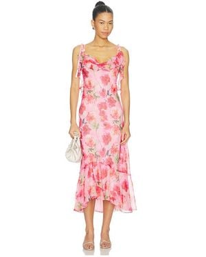 Astr Nissa Dress - Pink