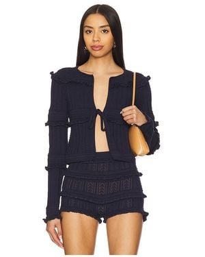 MAJORELLE Cardigan Allison - Blau