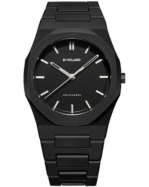 D1 Milano Polycarbon 40.5mm Watch - Black