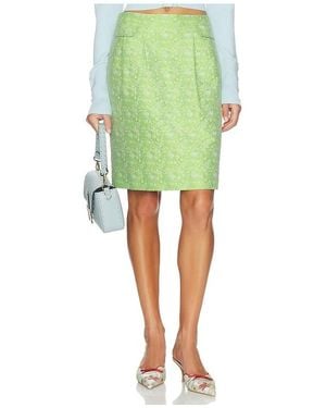 ShuShu/Tong Decorative Flap Skirt - Green