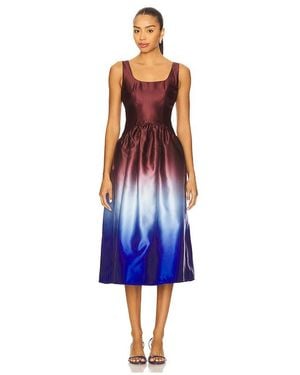Solid & Striped Midi-Kleid Gianna - Blau