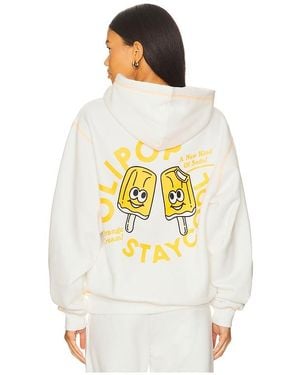 Stay Cool X Olipop Cream Hoodie - White