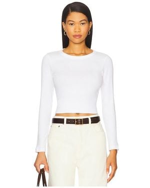 Leset Kelly Slim Fit Long Sleeve - White