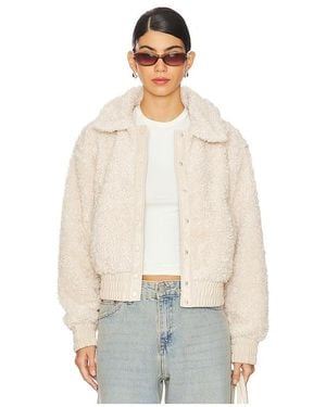 Sanctuary Libby Sherpa Jacket - White