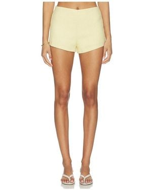 Amanda Uprichard Kya Shorts - Natural