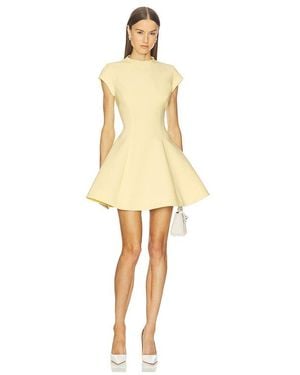 Bardot Beckett High Neck Mini Dress - Natural
