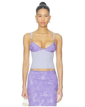 Tiger Mist Orly Top - Purple