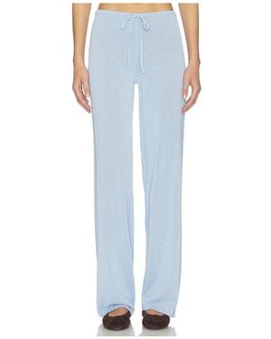 Frankie's Bikinis Ela Knit Pant - Blue