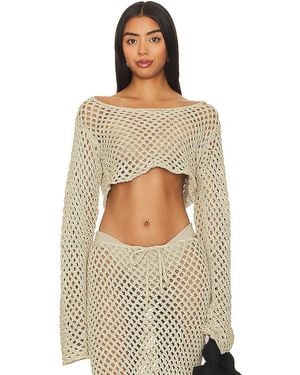 Bananhot Magen Knit Shirt - White