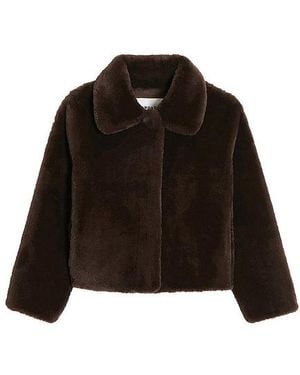Apparis Abrigo Elis En Color Chocolate Talla (También En 6Y, 8Y) - Negro