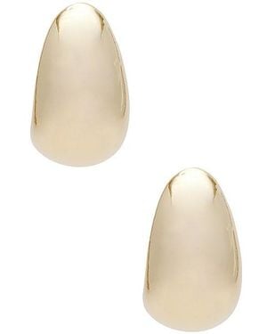 BRACHA Aros De Cúpula De Bebé Hendrix En Color Oro Metálico Talla En - Blanco