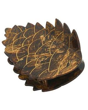 Solar Eclipse Broche Para El Pelo Pinecone Claw Hair Clip En Color Belleza: Na Talla - Multicolor