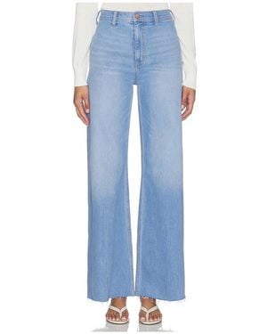 Pistola Penny High Rise Wide Leg Jeans en Blue - Bleu