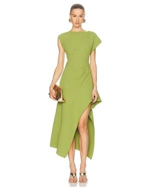Acler Girsby Maxi Dress - Green
