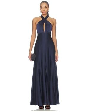 Astr Desire Dress - Blue
