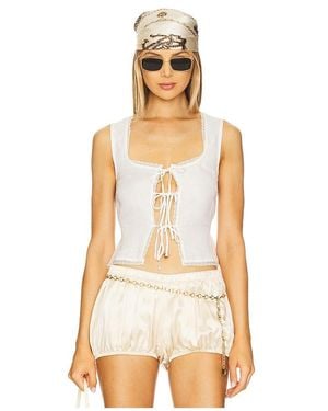 Show Me Your Mumu Mimi トップ - ホワイト