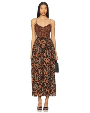 Free People Dress ミディ丈ドレス - ホワイト