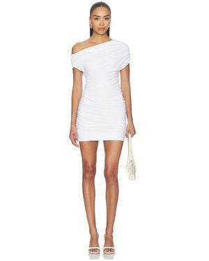 Jonathan Simkhai Lysa Draped Mini Dress - White