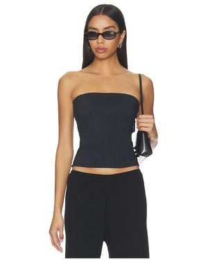 GRLFRND Oberteil Tube Top - Schwarz