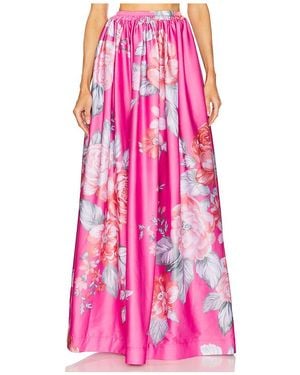 L'idée Falda Maxi Costiera En Color Rosado Talla En
