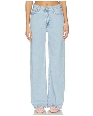 Levi's Pierna Ancha Ribcage En Color Azul Talla (También En 26, 25, 27, 28, 29, 30, 31, 32)