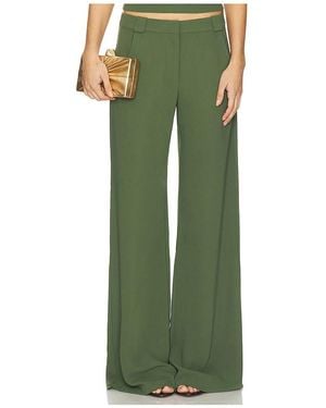Amanda Uprichard X Revolve Saddler Trousers - Green