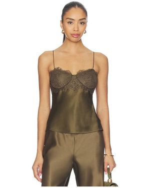 Cami NYC Zoie Bustier Camisole En Color Verde Oliva Talla (También En 4, 8) - Neutro