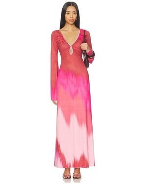 Eywasouls Malibu Diana Bell Dress - Pink