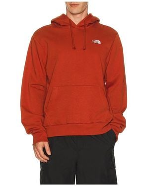 The North Face Evolution Simple Dome Regular Hoodie - Red