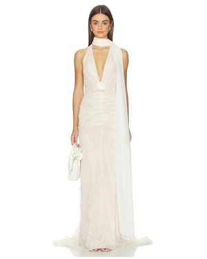 De La Vali Amora Maxi Dress - White