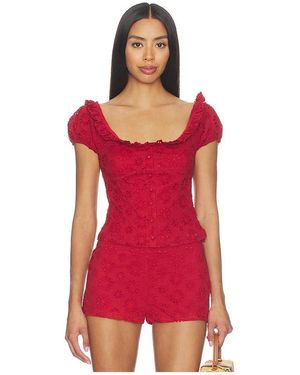 BY.DYLN X Revolve Aisling Top - Red