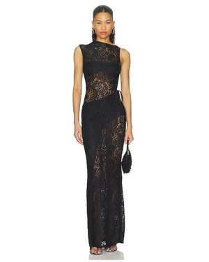 SNDY'S Kaven Maxi Dress - Black