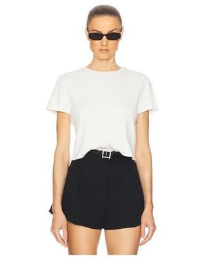 Helsa The Rib Baby Tee - White