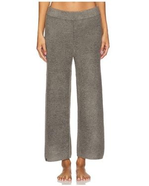 Barefoot Dreams Cozychic Lite Textured Pant - Grey