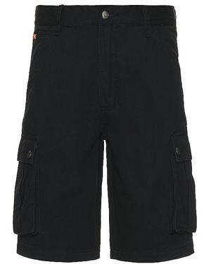 Deus Ex Machina Records Cargo Short - Black