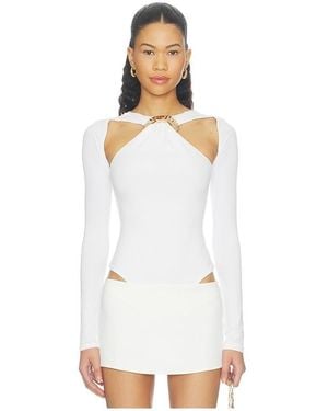 Lovers + Friends Noelle Bodysuit - White
