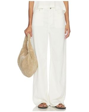 Pistola Sydney High Rise Bowed Wide Jeans En Color Blanco Talla (También En 24, 25, 26, 27, 28, 29, 30, 31, 32, 33)