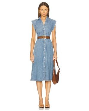 Veronica Beard Ruben Midi Dress - Blue
