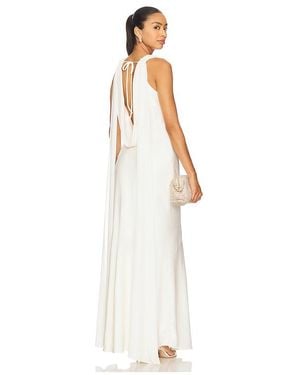 Runaway the Label Gabriella Maxi Dress - White