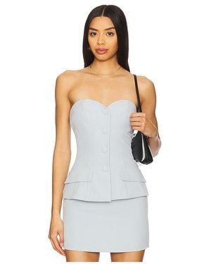 ALL THE WAYS Anslie Strapless Top - White