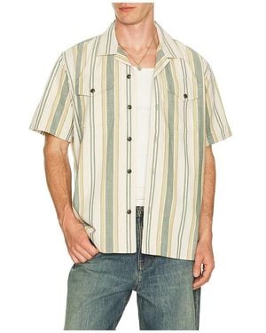 Filson Chambray Camp Shirt - Blue