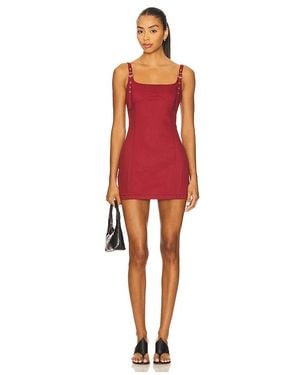 BY.DYLN Kleid Marcie - Rot
