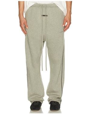 Fear Of God Relaxed Fleece Sweatpant With Piping - Natural